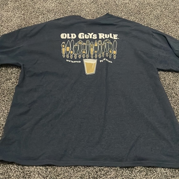 Old Guys Rule Shirts Nwot John Wayne Old Guys Rule Grey Shirt Top Mens Xxl Warm Heavy Tshirt